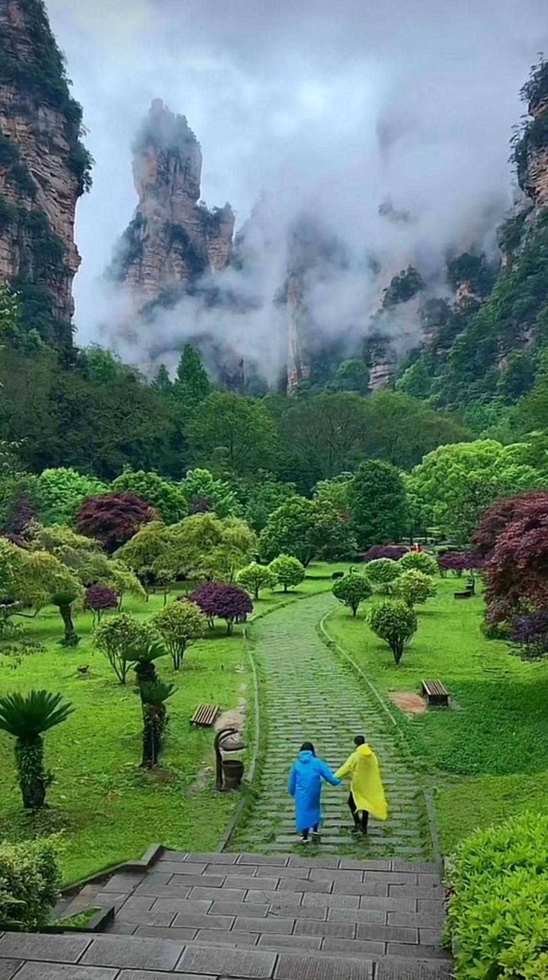 Tongfu Inn Čang-ťia-ťie Exteriér fotografie